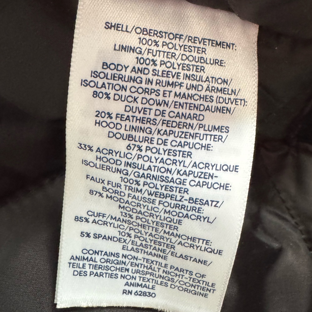 NWT Lands’ End Expedition Down Waterproof Winter Parka Coat Jacket - Picture 15 of 16